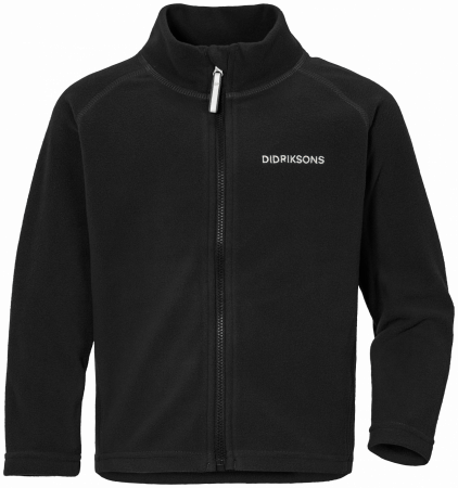DIDRIKSONS flisinis susegamas džemperis MONTE 8, juodas, 130 cm, 504406-60 504406-60-110