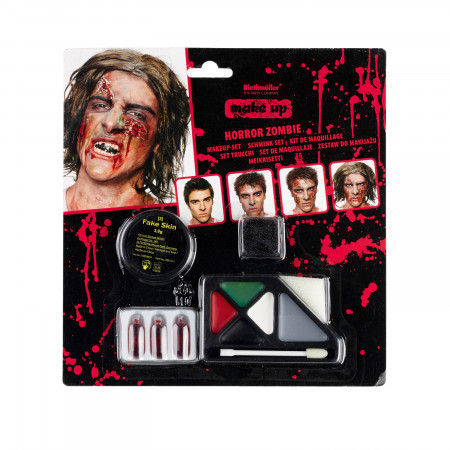 AMSCAN Halloween Make-Up Horror Zombie veido dažų rinkinys, 9901251 9901251