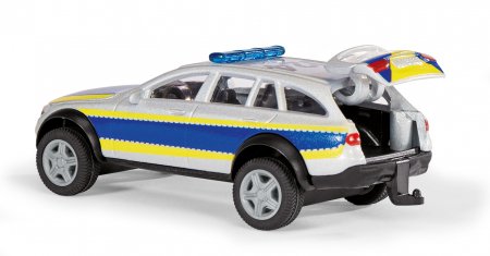 SIKU policijos visureigis Mercedes-Benz E-klasės, visi varomi ratai 4X4, 2302 2302
