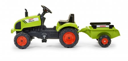 FALK pedalais minamas traktoriukas Claas su priekaba,  2041C 2041C
