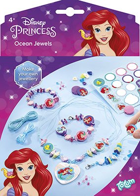 TOTUM Disney Princess kūrybinis rinkinys Ocean Jewels, 044005 044005