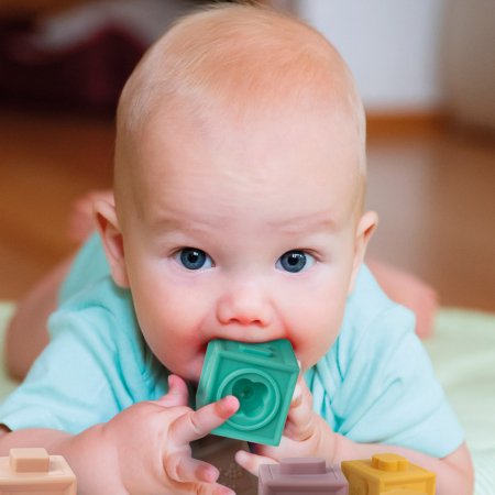 Canpol babies minkšti sensoriniai blokai-kaladės 12 vnt 79/102 79/102