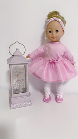 BAMBOLINA kalbanti lėlė-balerina Molly, 40cm (LT 50 žodžių), BD1215-50SLT BD1215-50SLT