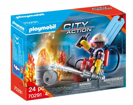 PLAYMOBIL CITY ACTION Priešgaisrinė pagalba dovanų rinkinys, 70291 70291