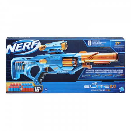NERF žaislinis šautuvas Elite 2.0 Eaglepoint RD 8, F0423EU4 F0423EU4