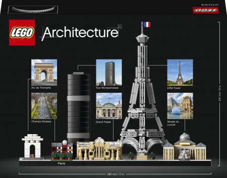 LEGO® 21044 Architecture Paryžius 21044