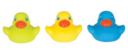 PLAYGRO pilnai uždari vonios žaislai Bright Baby Duckies, 0188411 0188411