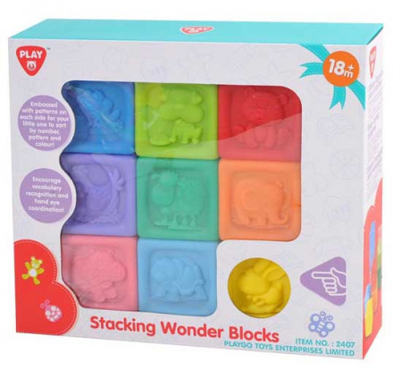 PLAYGO INFANT&TODDLER kaladėlės  Wonder blocks, 2407 2407