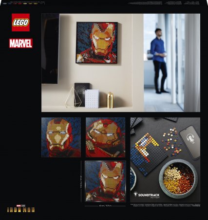 31199 LEGO® Art „Marvel Studios“ Geležinis žmogus 31199