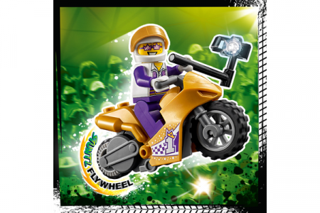 60309 LEGO® City Stunt Kaskadininkų motociklas asmenukėms 60309