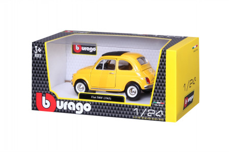 BBURAGO automodelis 1/24 Fiat 500F, 18-22098 18-22098