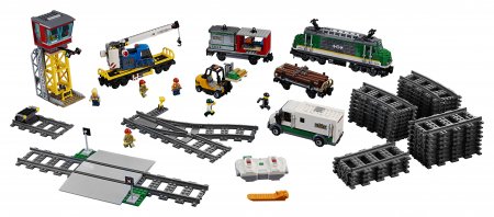 60198 LEGO® City Krovininis traukinys 60198