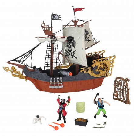 CHAP MEI žaidimų rinkinys Pirates Deluxe Captain Ship, 505219 505219
