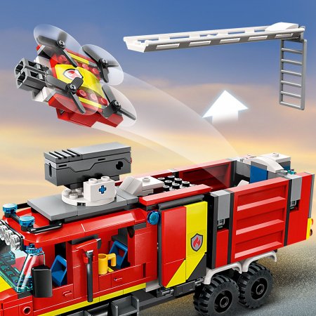 60374 LEGO® City Ugniagesių vadavietės sunkvežimis 60374