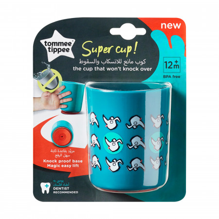 TOMMEE TIPPEE nenuverčiamas puodelis SUPER CUP, mažas, 44730775 44730775