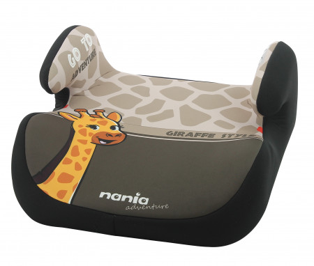 NANIA automobilinė kėdutė - busteris Topo Comfort Adventure Giraffe 549249 549249