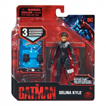 BATMAN 4'' figūrėlė su aksesuarais Selina Kyle, 6061622 6061622
