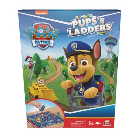 SPINMASTER GAMES žaidimas Pups N Ladders Paw Patrol, 6068131 