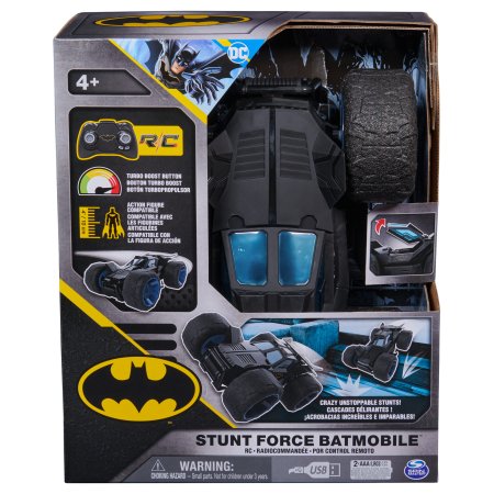 BATMAN nuotolinio valdymo automobilis Stunt Force Batmobile, 6066871 