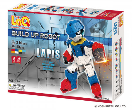 LaQ konstruktorius Japoniškas Buildup Robot LAPIS, 4952907003331 4952907003331
