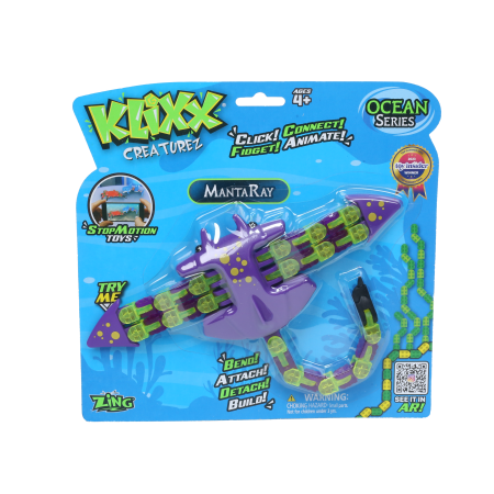 ZING KLIXX SEA CREATUREZ besilankstančios jūrų būtybės, asort., KX300/KX310/KX320/KX330 