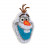 ORB FACTORY PlushCraft®  kūrybinis rinkinys - pagalvėlė Frozen Olaf, ORB11546 