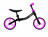 GLOBBER balansinis dviratis Go Bike juodas/rožinis, 610-132 610-132
