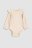 COCCODRILLO smėlinukas ilgomis rankovėmis SPORTI ROMANTIC NEWBORN, ecru, WC3112103SRN-003 WC3112103SRN-003-086