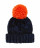 MOTHERCARE Megzta kepurė su oranžiniu bumbulu "Beanie" 757128 4 757129