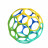 OBALL klasikinis kamuolys, mėlynas/žalias, 12288 12288