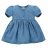 PINOKIO suknelė trumpomis rankovėmis SUMMER MOOD, mėlyna, 74 cm, 1-02-2201-730 1-02-2201-730-074JE