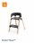 STOKKE maitinimo kėdutė STEPS™, black natural, 349708 349708