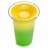 MUNCHKIN gertuvė su spalvų keitimo efektu MIRACLE, yellow, 266 ml, 12m+, 051868 051868