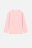 COCCODRILLO marškinėliai ilgomis rankovėmis EVERYDAY GIRL A, rožiniai, WC4143103VGA-007- 