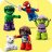 10963 LEGO® DUPLO® Super Heroes Žmogus voras ir draugai: atrakcionų nuotykiai 10963