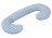 MOTHERHOOD maitinimo pagalvė Sleepy-C Support, mėlyna, 001/170 001/170