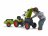 FALK pedalais minamas traktoriukas Claas su priekaba,  2041C 2041C
