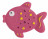 CANPOL BABIES neslystantys mini kilimėliai į vonią 5vnt Colorful Ocean 12x10cm 80/003 80/003