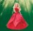 BARBIE Kolekcinė Barbie Holiday lėlė raudona suknele 2022, HBY03 HBY03
