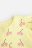 COCCODRILLO šliaužtinukas trumpomis rankovėmis UNDERWEAR FRUITS GIRL, geltonas, WC4404302UFG-004-0 