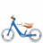 KINDERKRAFT balansinis dviratis Rapid, blue sapphire, KKRRAPIBLU0000 KKRRAPIBLU0000