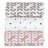 MOTHERHOOD flaneliniai vystyklai, 70x80 cm 3 pcs, rožiniai, 009/171 009/171