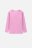 COCCODRILLO marškinėliai ilgomis rankovėmis EVERYDAY GIRL A, rožiniai, WC4143107VGA-007- 