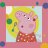 DIAMOND DOTS kūrybinis rinkinys piešimas deimantais Peppa Pig Happy Days, DTZ5.038 DTZ5.038