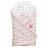 MOTHERHOOD muslino pledas, Cotton, rožinis, 100x120cm, double layer, 056/171 056/171