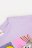 COCCODRILLO marškinėliai ilgomis rankovėmis LICENCE GIRL WARNER BROS, violetiniai, WC4143101LGW-016-0 