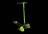 YVOLUTION paspirtukas Neon Glider, green, 100965 100965
