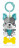 CLEMENTONI Baby minkštas barškutis Dog, 17354 17354