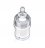 LOVI stiklinis buteliukas DIAMOND GLASS Baby Shower boy, 150 ml, 74/104boy 74/104boy