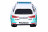 BBURAGO 1:43 automodelis Audi A6 Avant Lietuvos policija, su šviesom ir garsu, 18-31053 18-31053